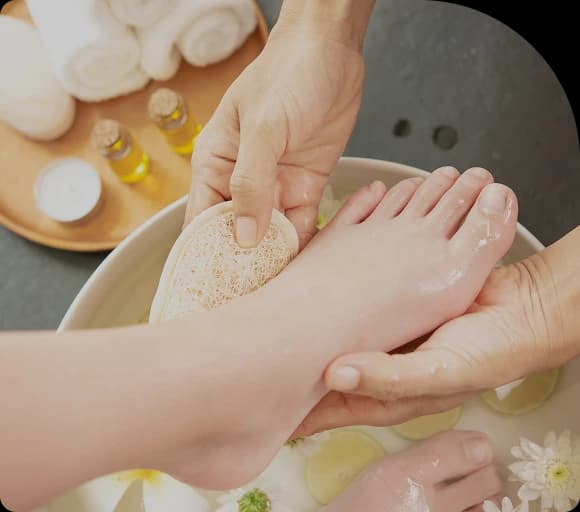 Foot Reflexology at Anura Spa, Thamel, Kathmandu