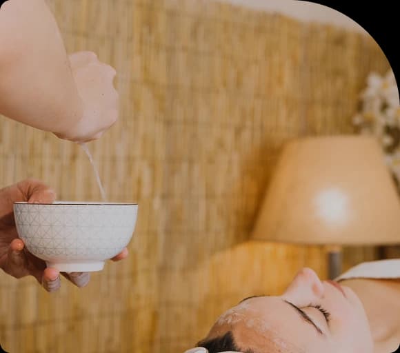 Shirodhara at Anura Spa, Thamel, Kathmandu